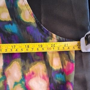 Apostrophe Multicolor Watercolor-Effect Blouse